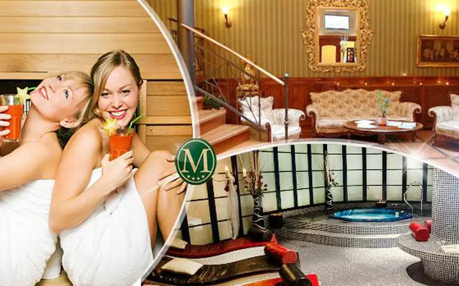 Hotel Morris**** Česká Lípa na 3 dny pro 2 dámy s polopenzí a wellness! Sauna, fitness, koupel, zábal a další!