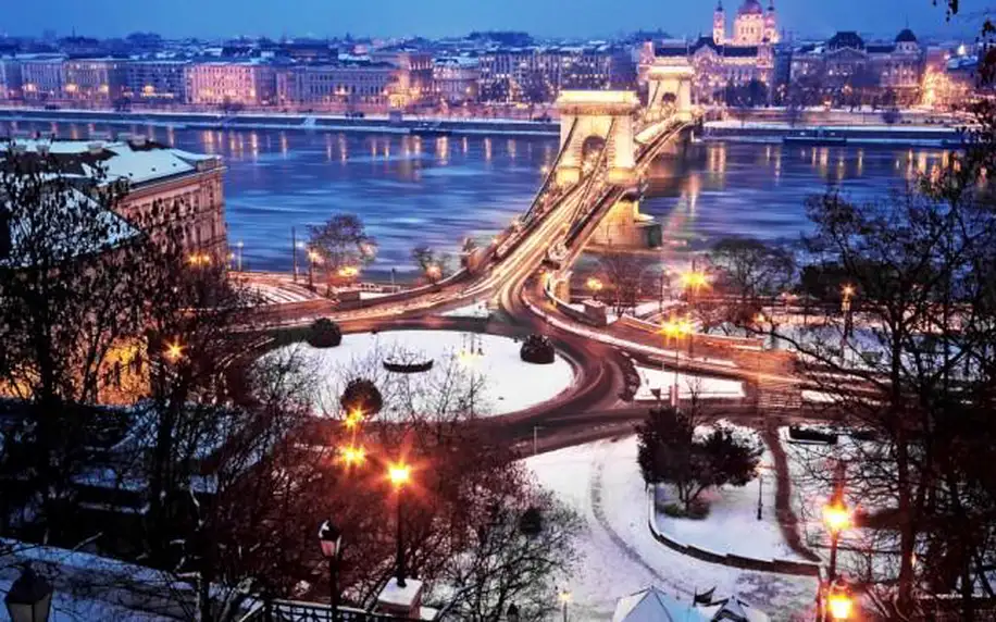 Budapešť luxusně s wellness neomezeně