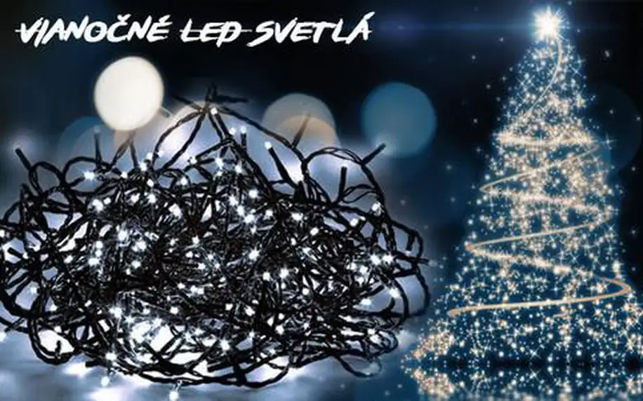 LED svítidla na vánoční stromeček s poštovným zdarma
