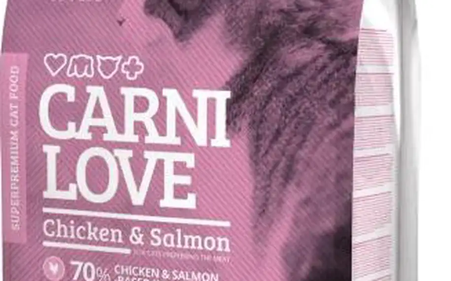 Superprémiové granule pro kočky Brit Carnilove Cat Chicken & Salmon 7 kg