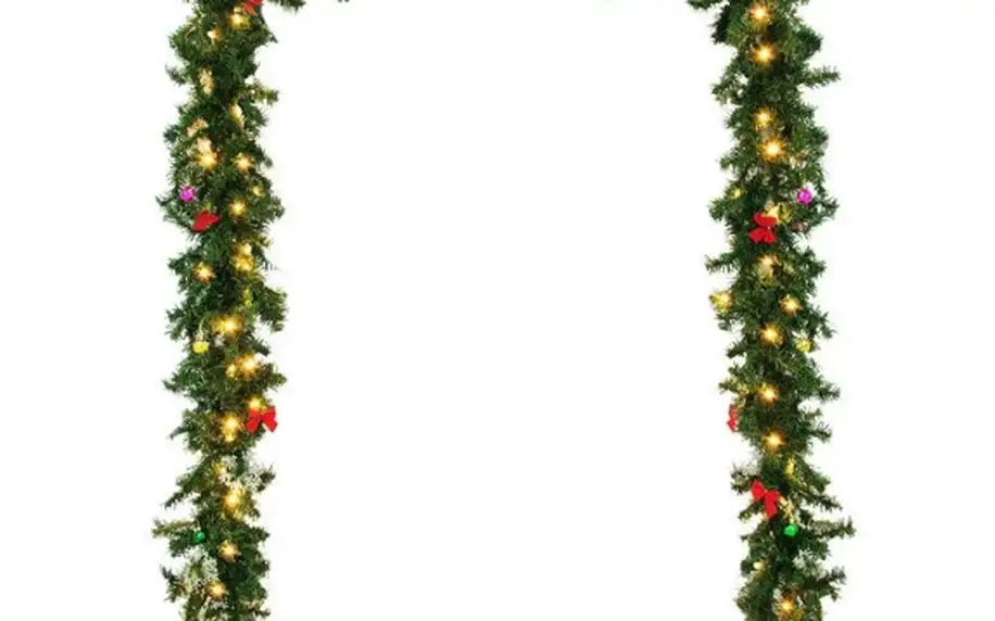 Vánoční dekorační LED řetěz 5 m