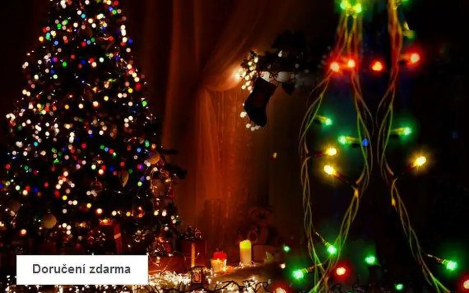 Vánoční osvětlení na stromeček