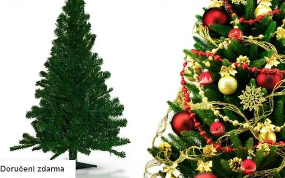Umělý vánoční stromeček se stojanem