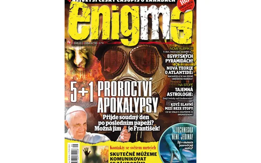 Předplatné časopisu Enigma + bonus