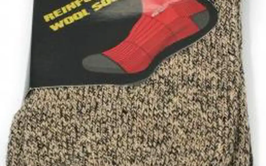 3 páry - Pánské vlněné termo ponožky Steeve!