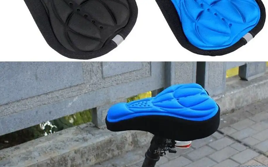 Pohodlný 3D potah na cyklistické sedlo