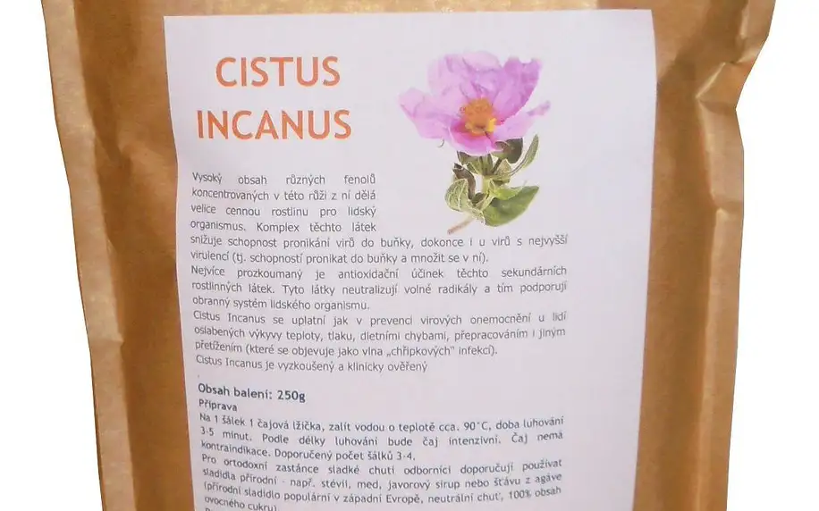 Bylinný čaj Cistus Incanus, který vám…