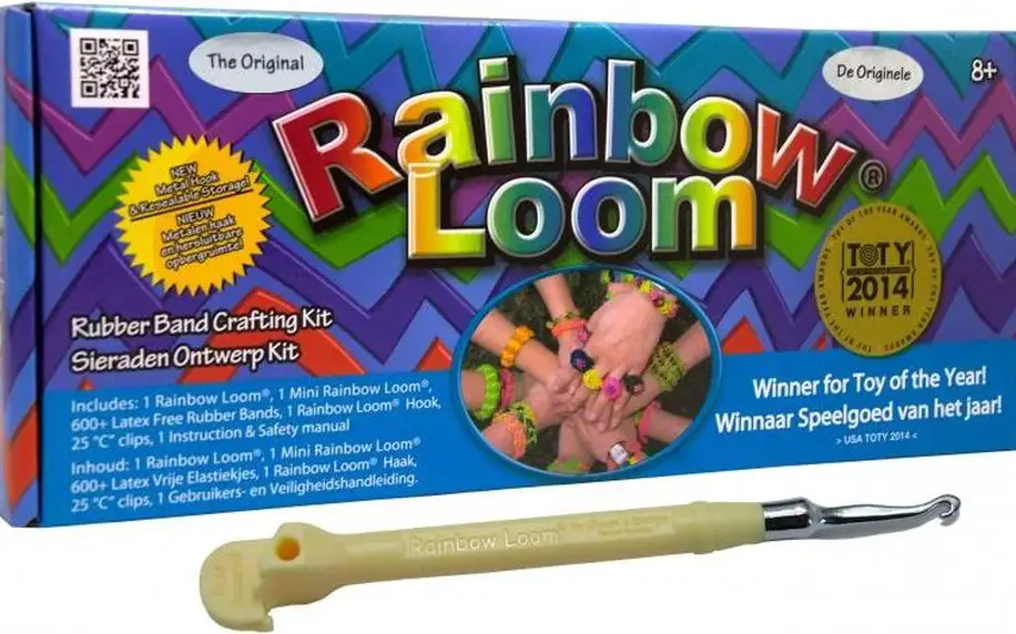 Original Rainbow Loom včetně stavu a gumičky