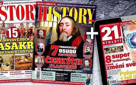 Předplatné časopisu History revue + bonus
