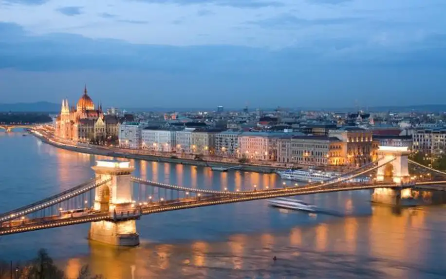 Budapešť luxusně s termálním wellness
