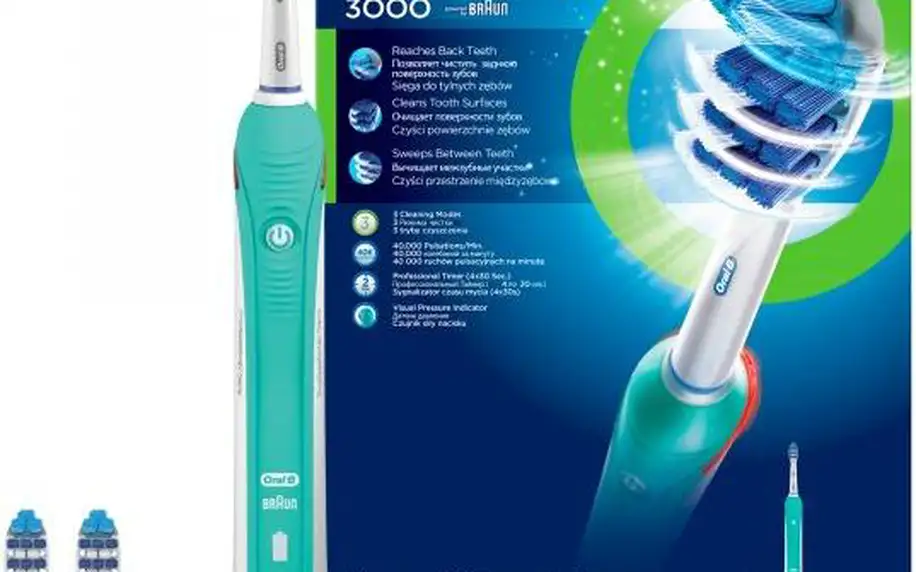 Elektrický zubní kartáček Oral-B TriZone 3000 D20.535