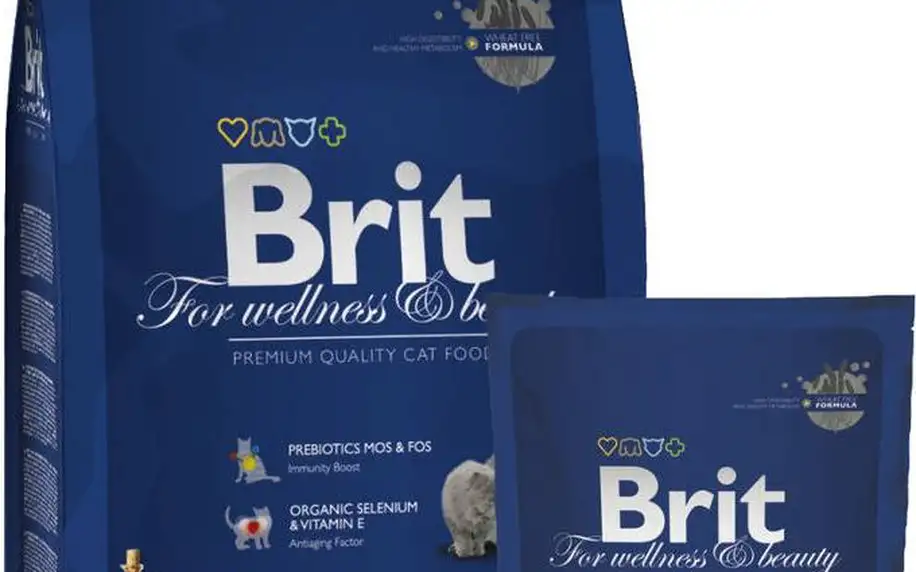 Brit Premium Cat Adult Salmon 8 kg + Doprava zdarma