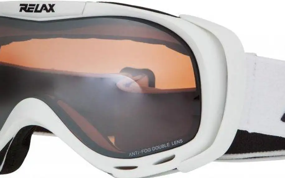 Lyžařské brýle Relax Airflow Bílá