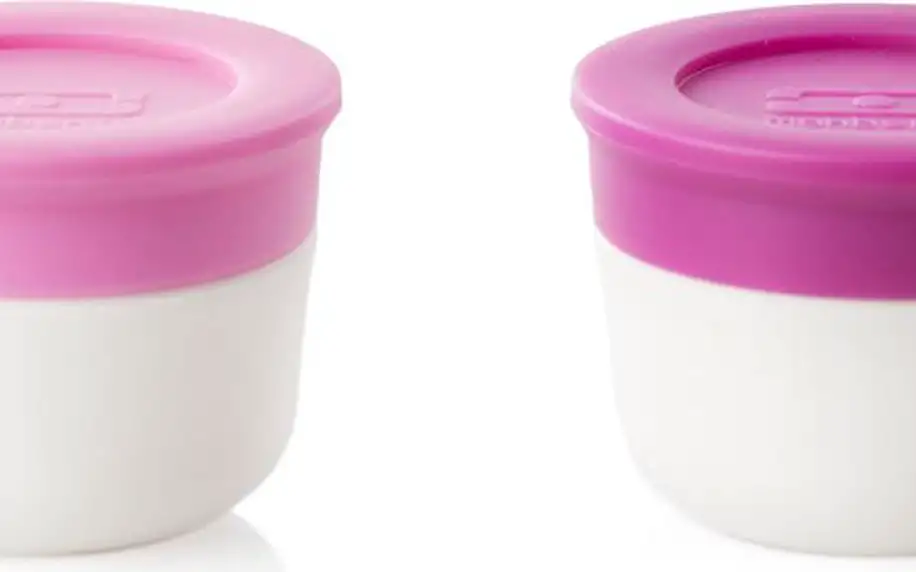 Sauce cups Duo Fuchsia/Pink