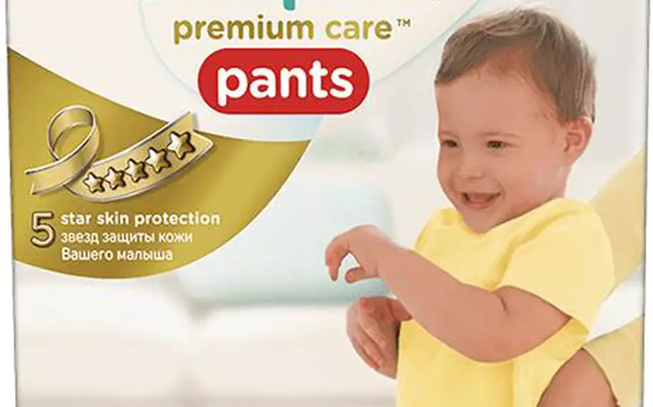 PAMPERS Premium Care Pants 5 JUNIOR 40ks (12-18 kg) - kalhotkové pleny