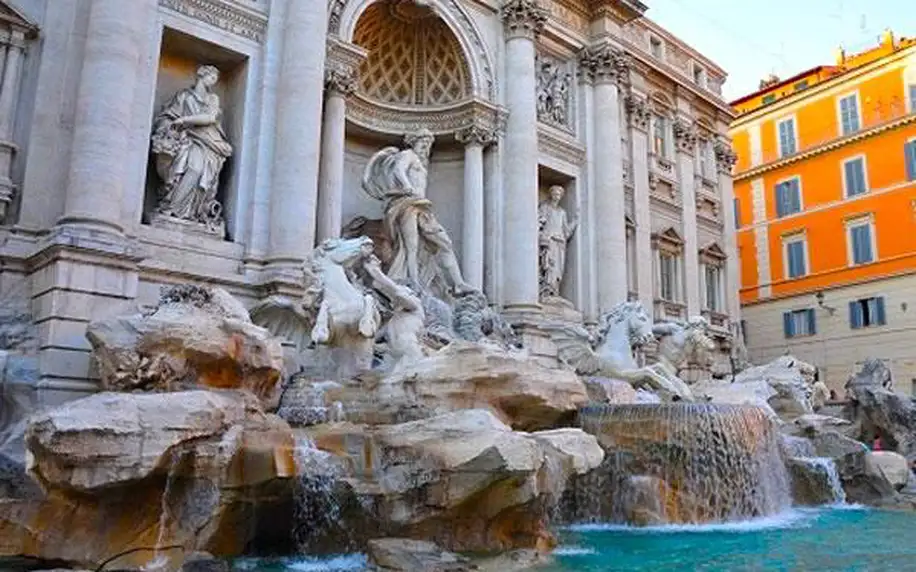 Jižní Itálie - zájezd pro jednoho do Říma na 5 nebo 6 dní - doprava, průvodce a ubytování v hotelu.
