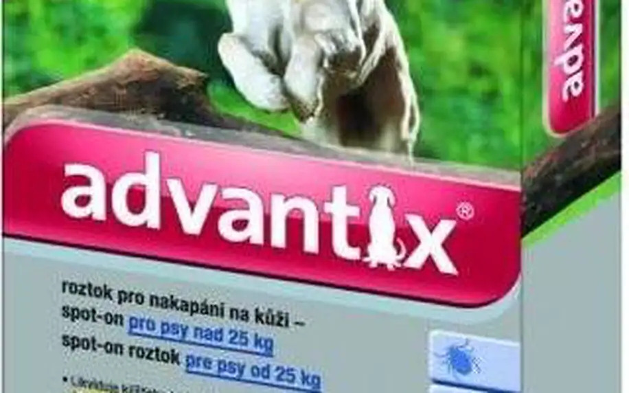 Bayer Advantix Spot - On 1 x 4 ml (pes nad 25kg)