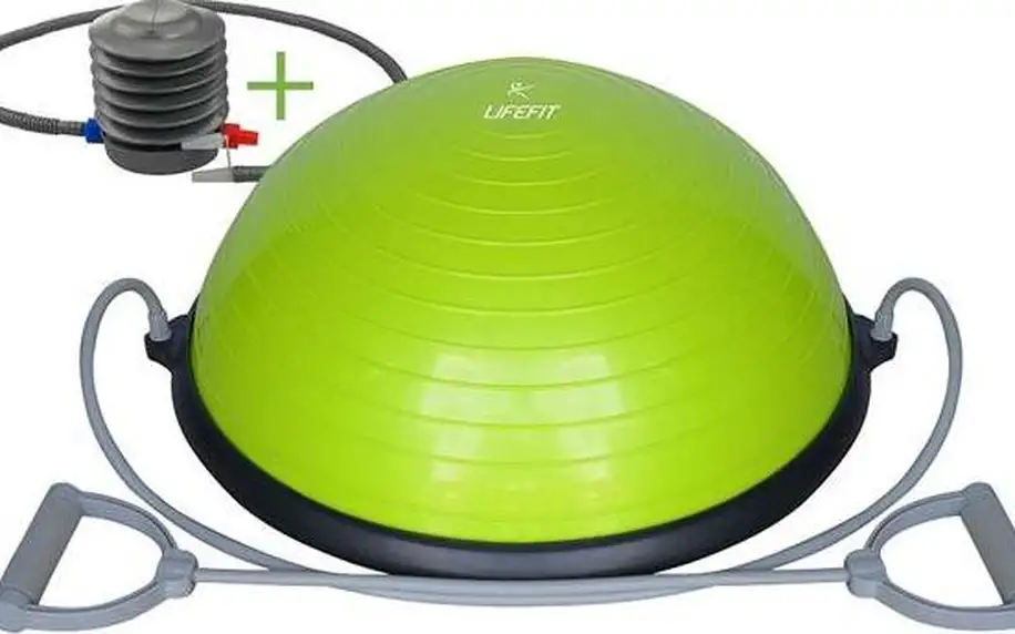 Balanční podložka Lifefit BALANCE BALL 58 cm + pumpa, zelená