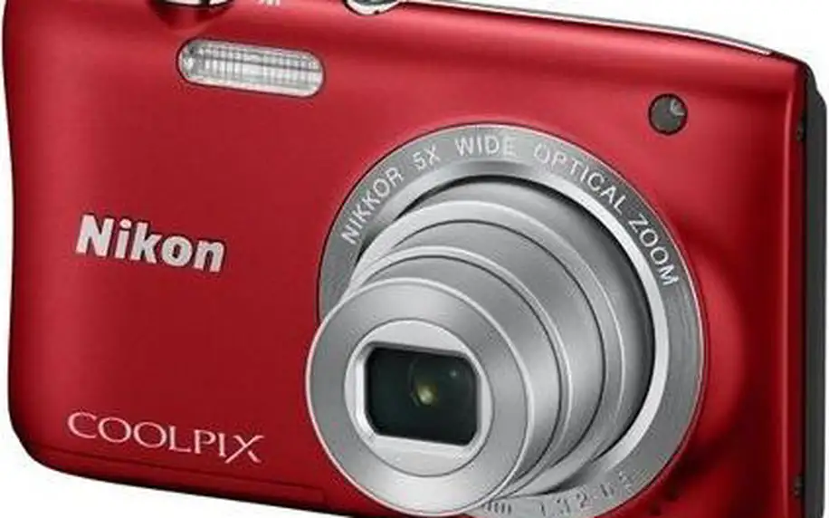 Kompaktní fotoaparát Nikon Coolpix S2900 Red 20MPx