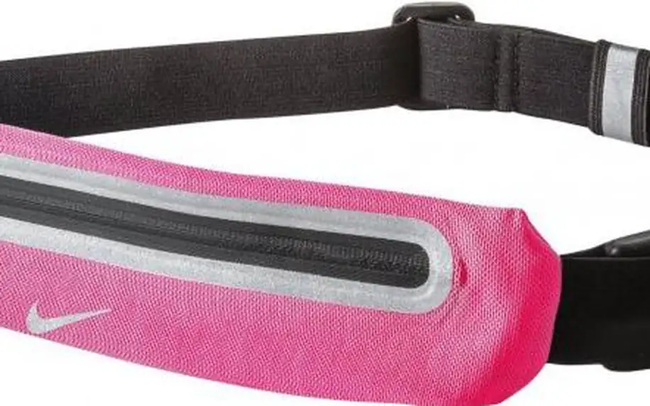Běžecký opasek Nike Expandable Running Lean Waistpack Pink Pow/Black Unisex