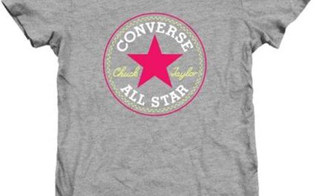 Dámské tričko Converse AWT W1 Tri šedé l