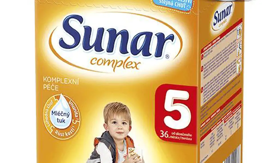 12x SUNAR Complex 5 (600g) – kojenecké mléko