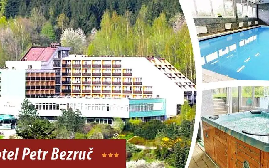 Wellness pobyt v hotelu Petr Bezruč*** v Beskydech s bohatou polopenzí, bazénem, saunou a další!