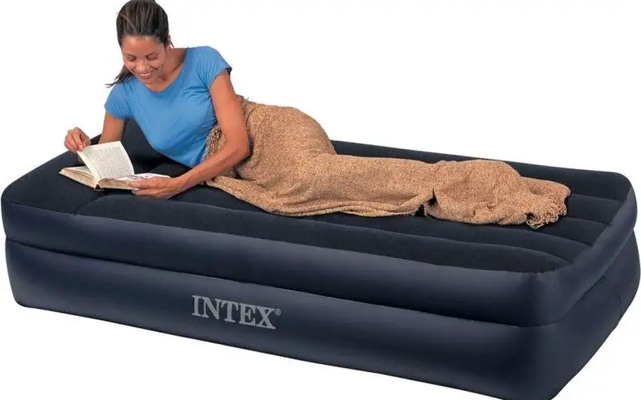 Nafukovací postel Intex TWIN Pillow 99 x 191 x 42cm pro pohodlný spánek