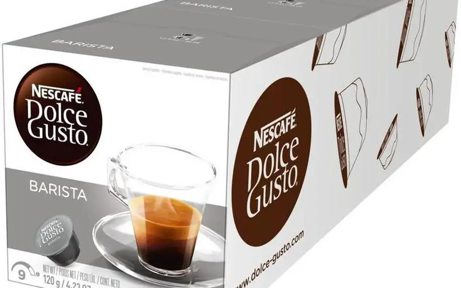 Kapsle pro espressa Nescafé Dolce Gusto Espresso Barista 3 balení