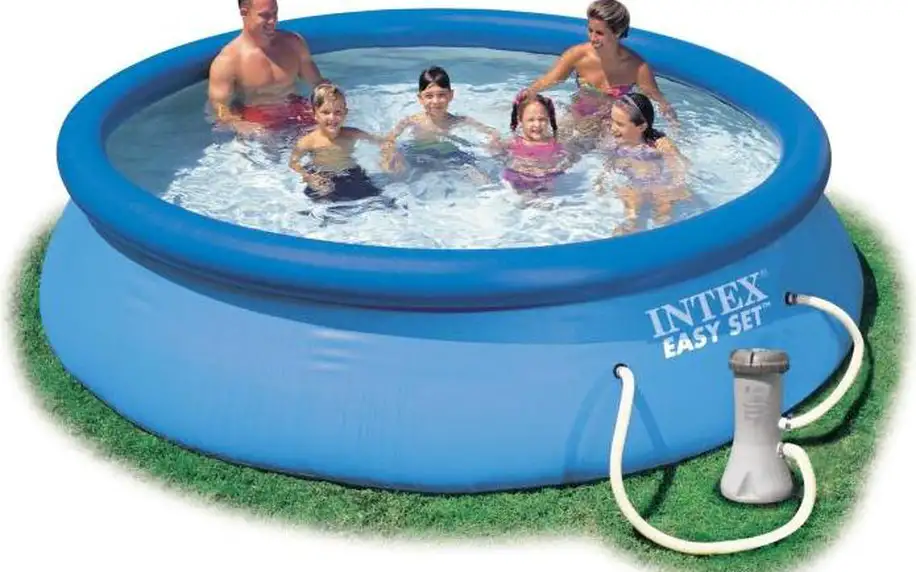 Rodinný bazén Intex  s rozměrem 3,96 x 0,84 m, bez filtrace