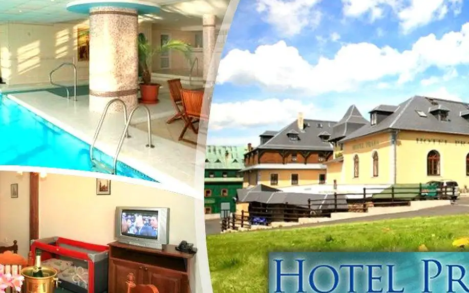 Dovolená v 3*hotelu Praha Boží Dar s polopenzí, bazén s vířivkou, hodina sauny, živá hudba aj.
