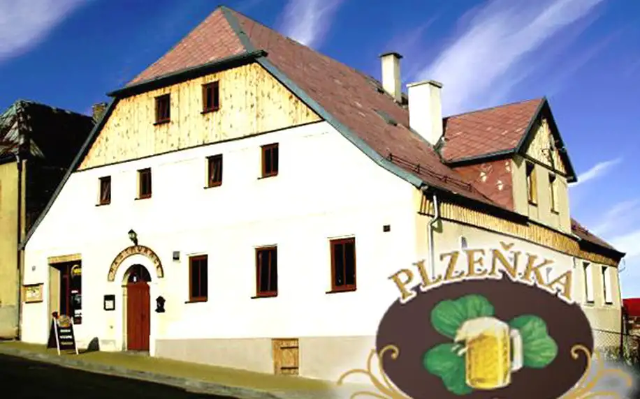 Pobyt pro 2 osoby v CHKO Slavkovský les v penzionu Plzeňka na 3 nebo 4 dny s polopenzí a lahví vína.