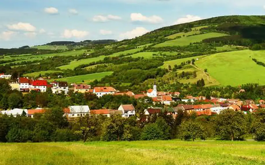 Léto v Bílých Karpatech s polopenzí pro dva a dítětem do 12 let zdarma