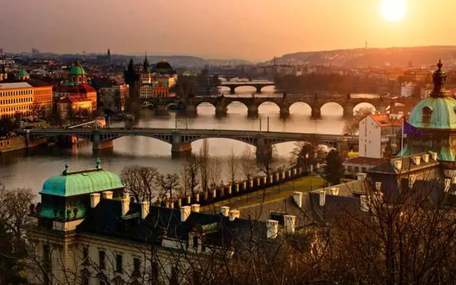 Romantika v Praze pro dva s gastro zážitky