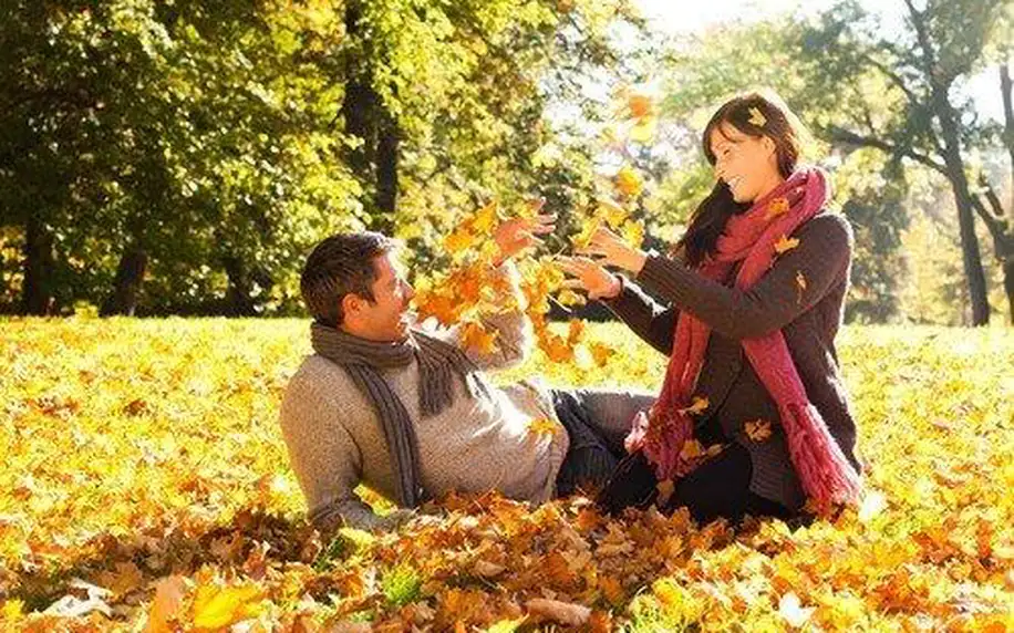 Podzimní romantika v Krušných horách s vířivkou
