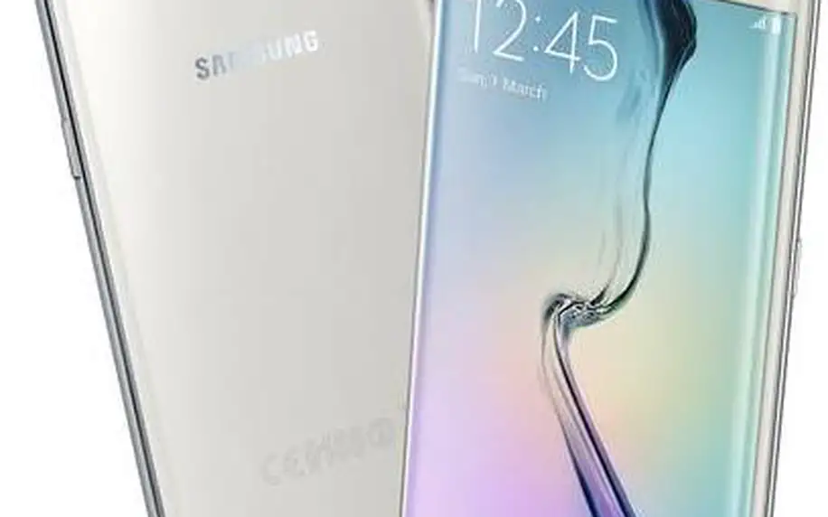Samsung Galaxy S6 Edge (G925) 64 GB (SM-G925FZWEETL) bílý + Voucher na skin Skinzone pro Mobil CZ v hodnotě 399 Kč jako dárek + Doprava zdarma