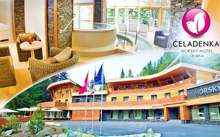Podzimní Beskydy: hotel Čeladenka**** na 2-6 dní pro 1 nebo 2 osoby se stravou a wellness