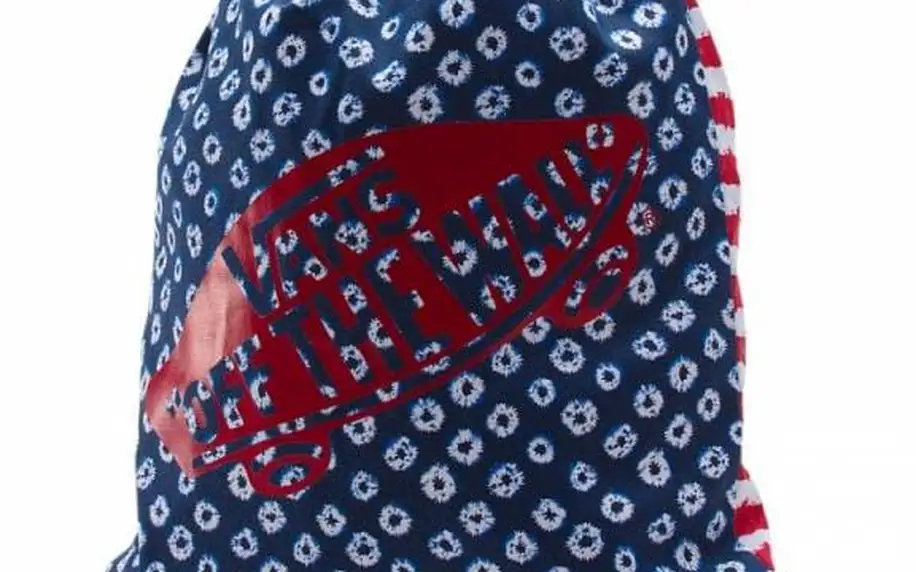 Vans Benched Novelty Bag (Dyed Dots & Stripes) Blue/Red
