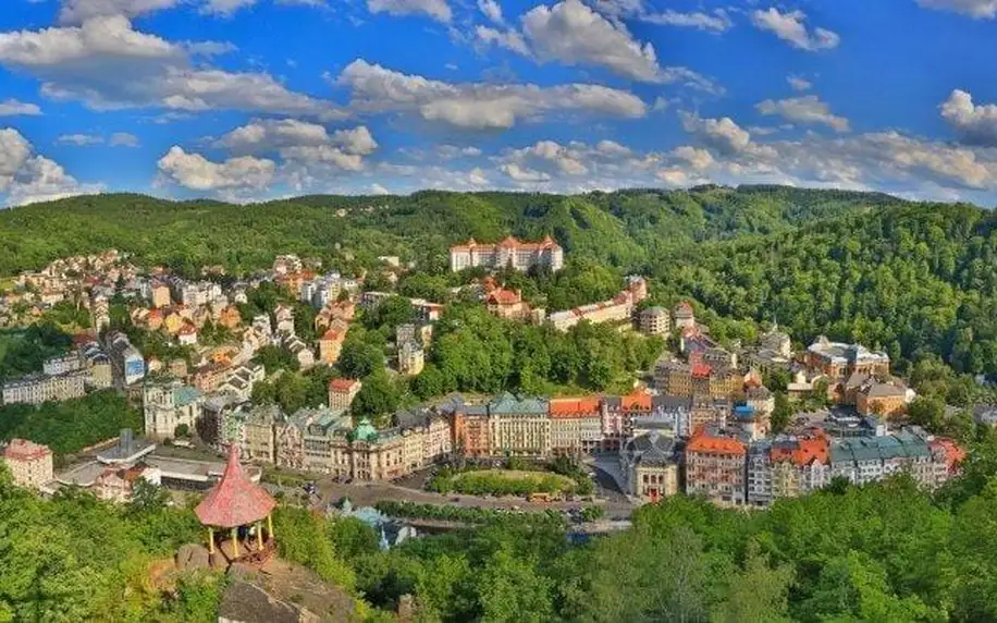 Karlovy Vary se snídaní a wellness