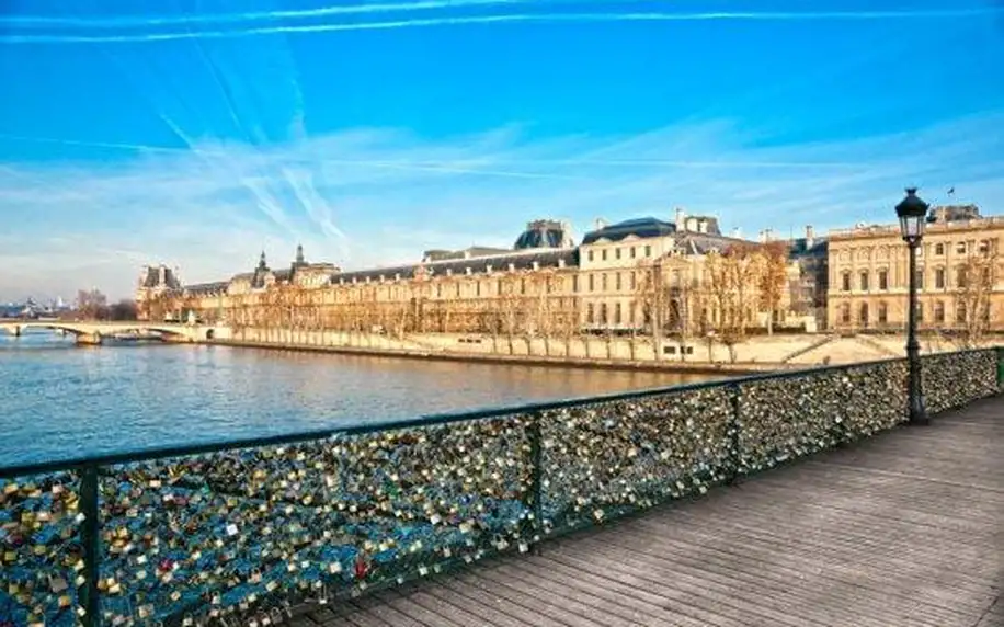 4denní zájezd do Pařížských muzeí s ubytováním a snídaní pro 1