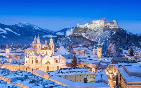 Vánoční trhy v Salzburgu včetně prohlídky města