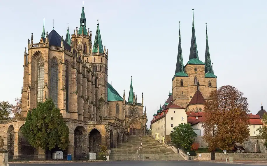 Adventní perly Durynska: Výmar a Erfurt