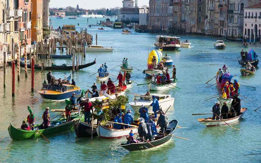 Zažijte úchvatný karneval Benátkách