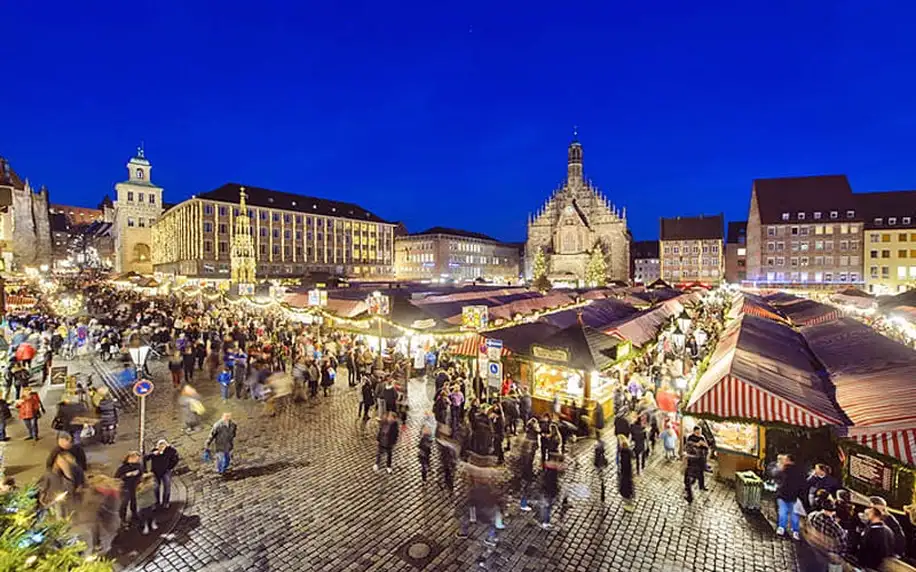 Adventní zájezd do německého Norimberku na vánoční trhy pro JEDNOHO – odjezd z Prahy a Plzně