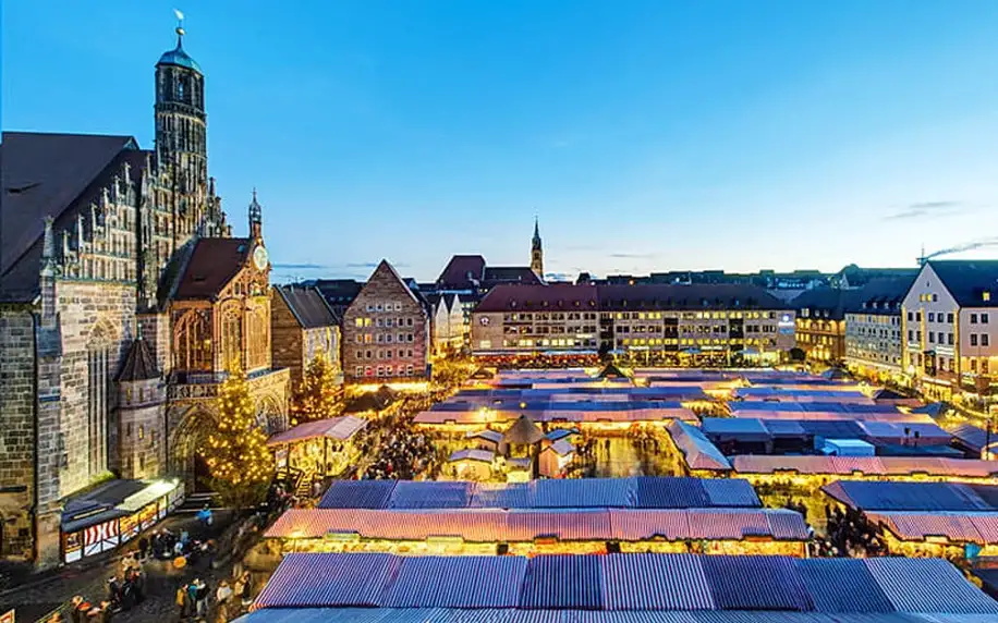 Adventní zájezd do německého Norimberku na vánoční trhy pro JEDNOHO – odjezd z Prahy a Plzně