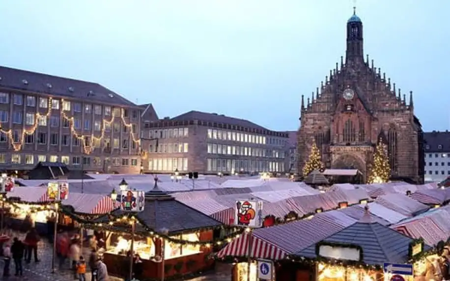 1denní zájezd na aventní trhy do Norimberku