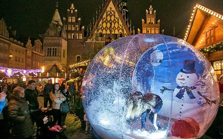 Zájezd do kouzelné vánoční Wroclawi pro JEDNOHO – odjezdy z mnoha měst