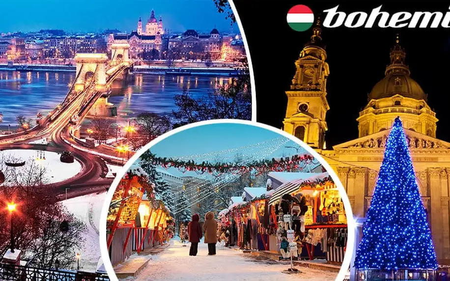 Kouzelná adventní Budapešť s odjezdy z Moravy
