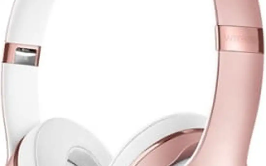 Beats Solo3 Wireless On-Ear - růžově zlaté (MNET2ZM/A)