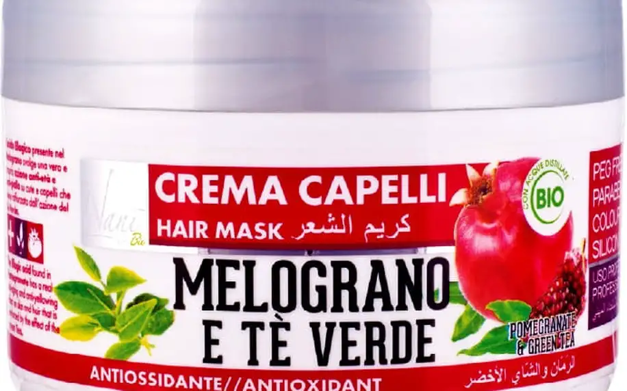 Italské vlasové masky Nani v bio kvalitě